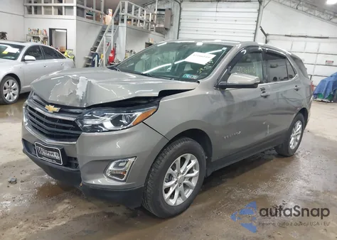 2018 Chevrolet Equinox Lt из США, поврежденный, VIN 3GNAXSEV5JS537707